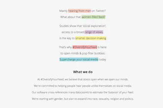 #DiversifyYourFeed gallery image