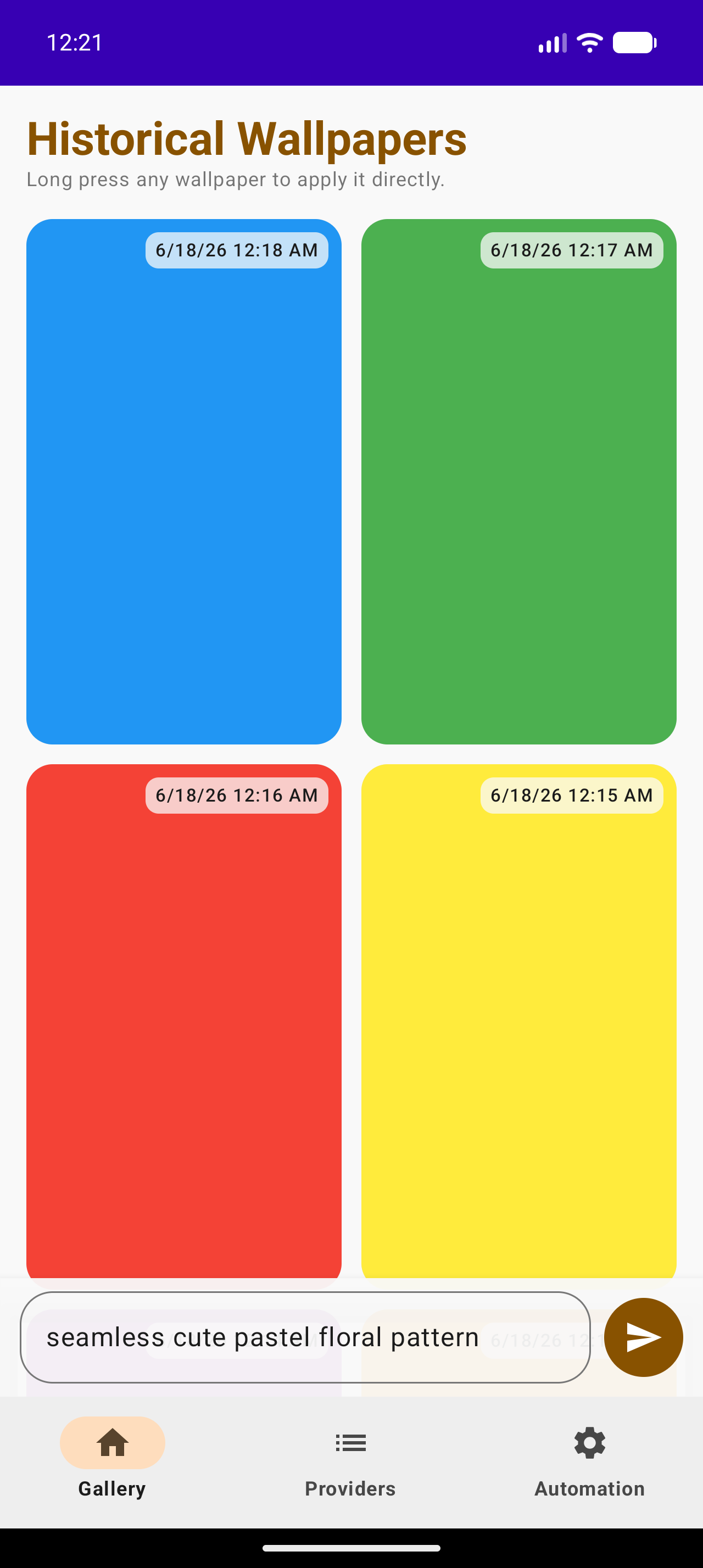 GalleryWall: AI Auto Wallpaper gallery image