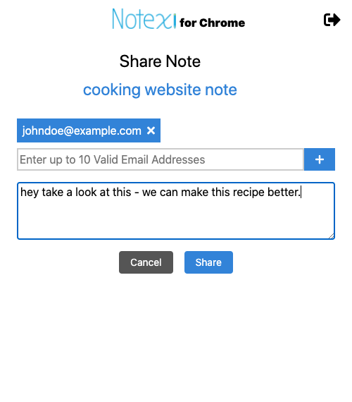 Notexi gallery image