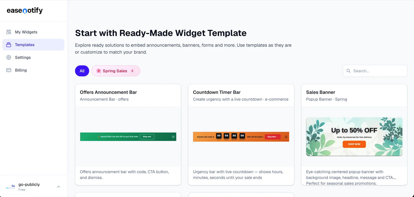 EaseNotify screenshot 2