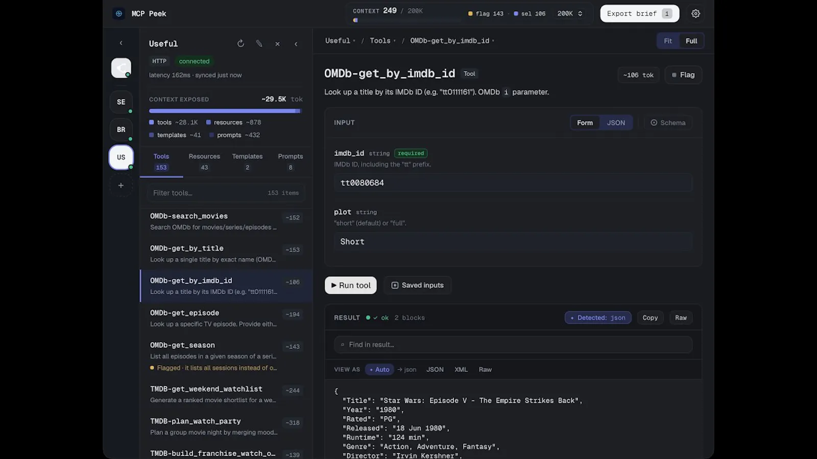 MCP Peek screenshot 1 (video preview)
