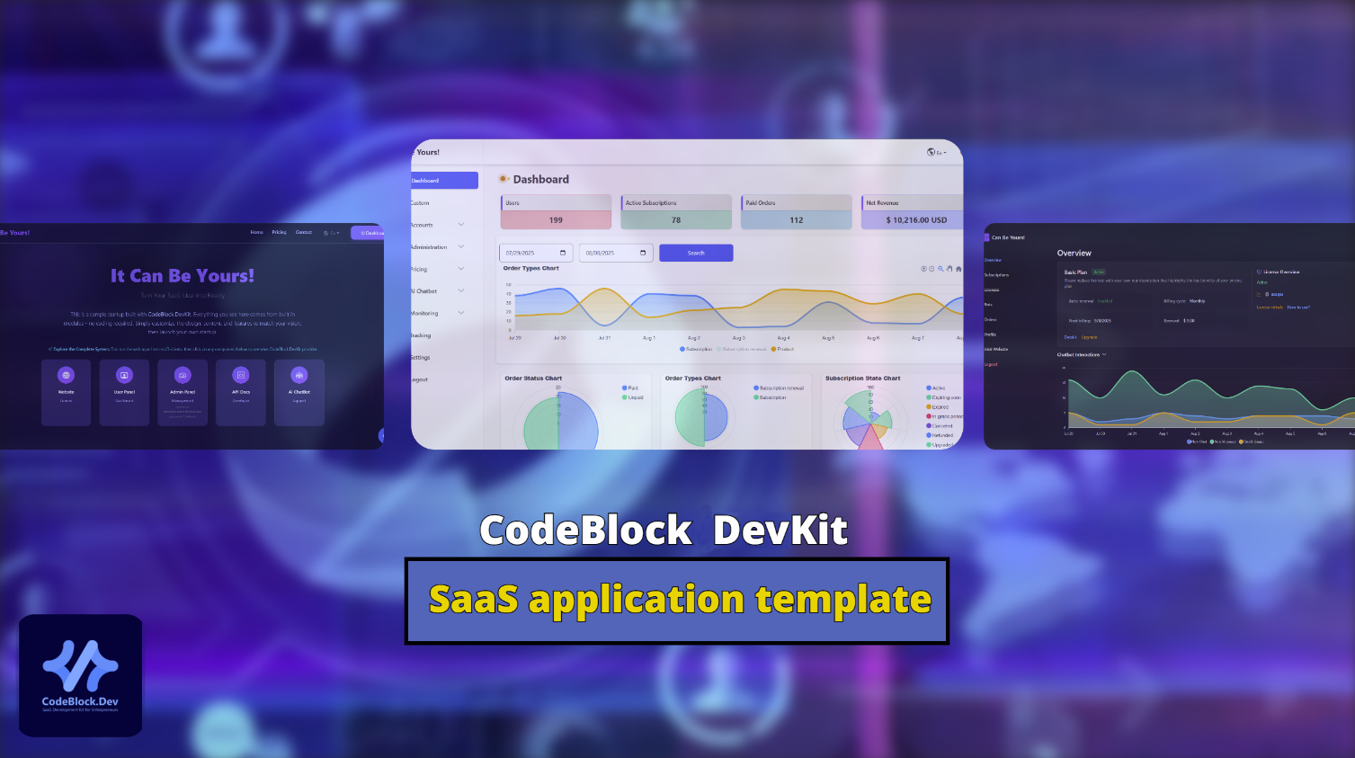 Média CodeBlock Devkit - Le kit de développement SaaS à propulsion AI pour les fabricants qui construisent rapidement 2
