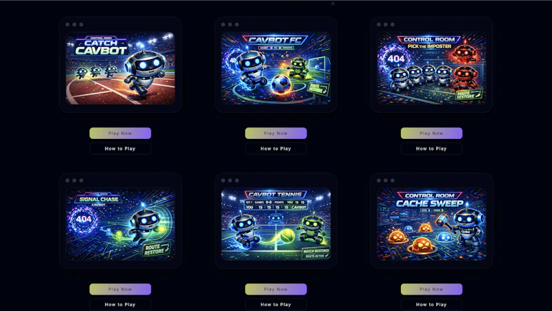 CavBot screenshot 6