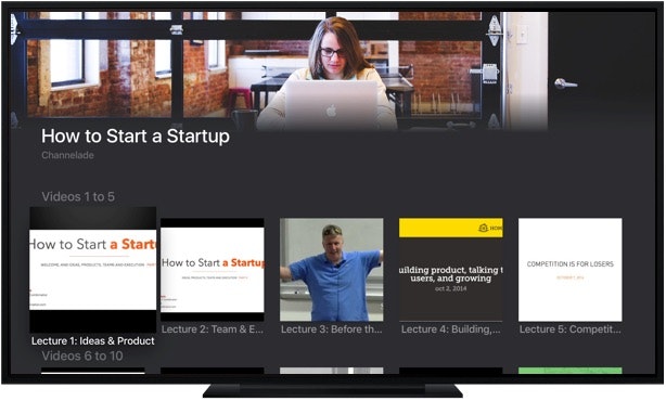 Startup Class for AppleTV