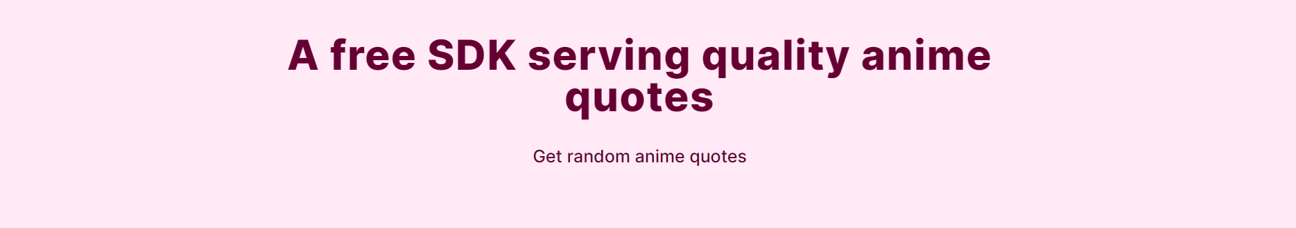 startuptile AnimeKun-Free tool serving quality anime quotes