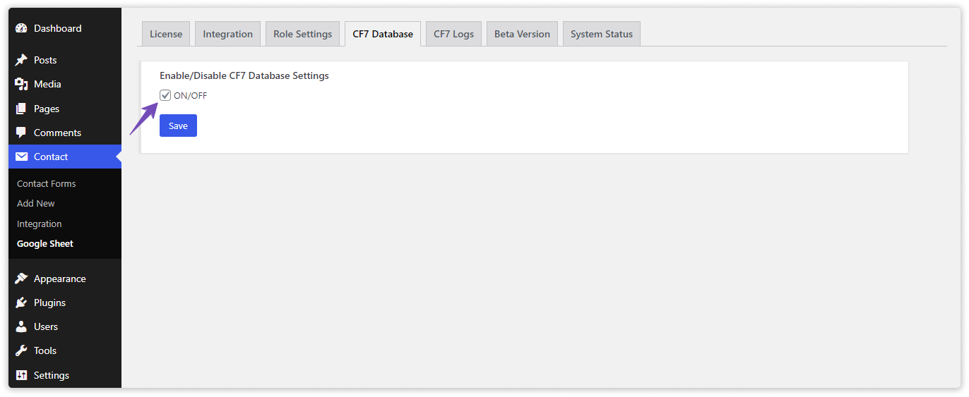 CF7 Google Sheet Connector for WordPress media 10