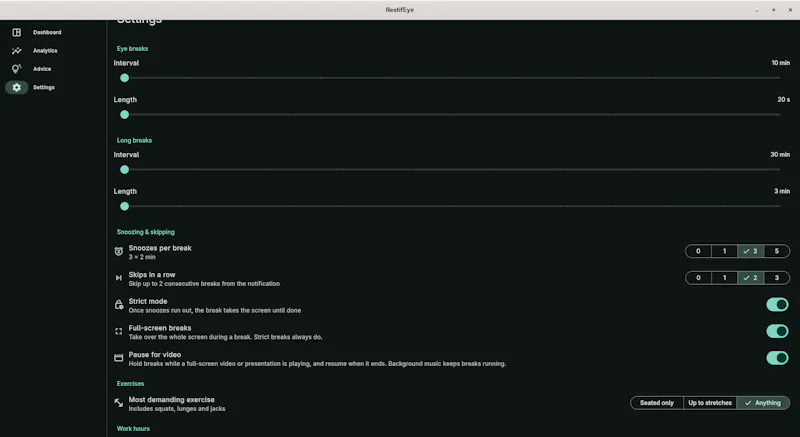 RestifEye screenshot 6