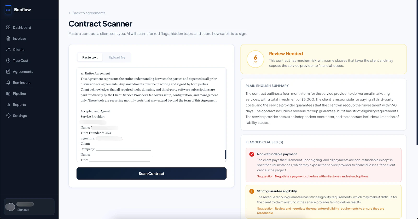 Becflow screenshot 5