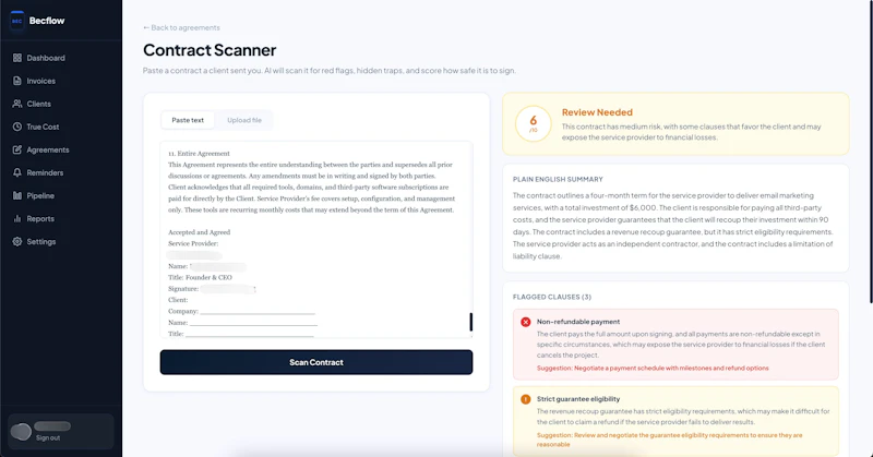 Becflow screenshot 5