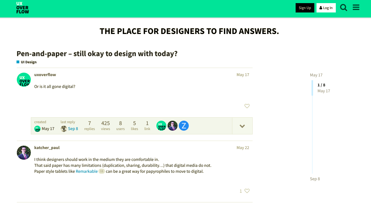 UX Overflow Image
