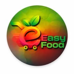 Fresh Groceries Dubai -  EasyFood - Product Hunt launch logo and brand identity