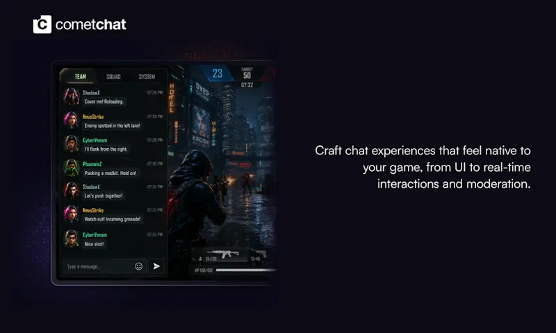 Gaming Chat SDK by CometChat screenshot 4