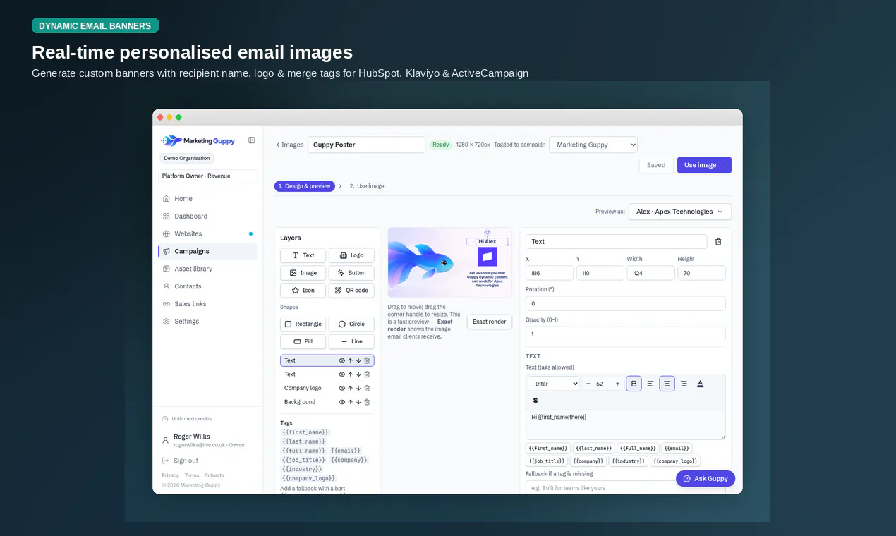 Marketing Guppy gallery image