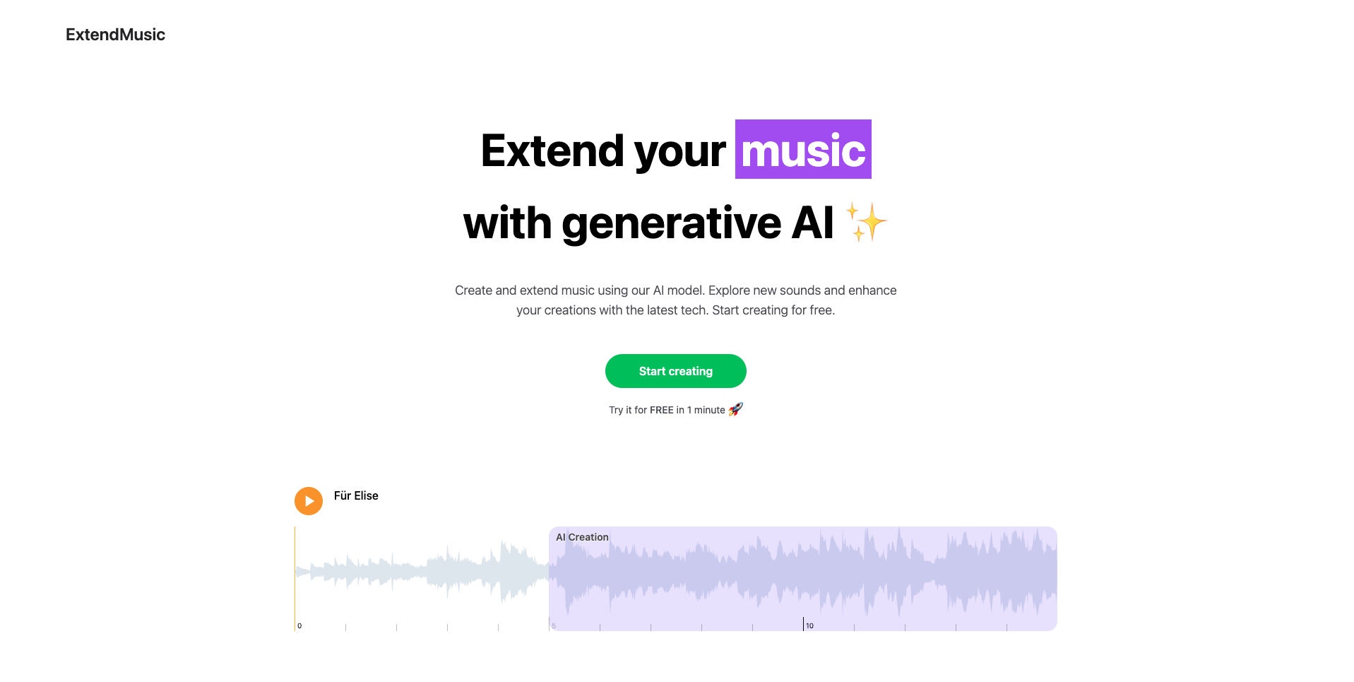 ExtendMusic.AI gallery image