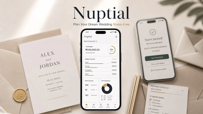 Nuptial — Wedding planner screenshot 1