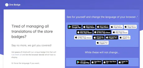 One Badge gallery image