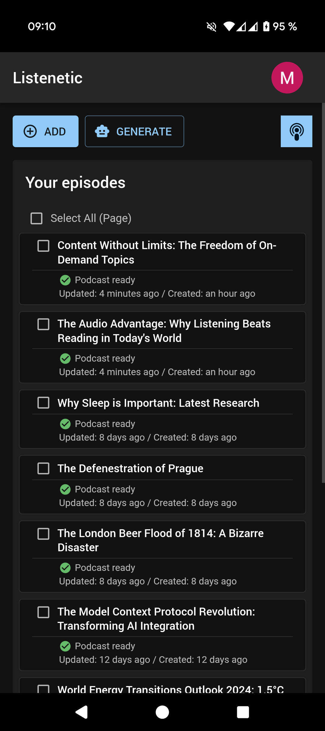 Listenetic gallery image