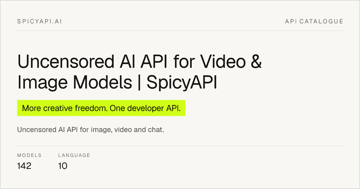 SpicyAPI gallery image