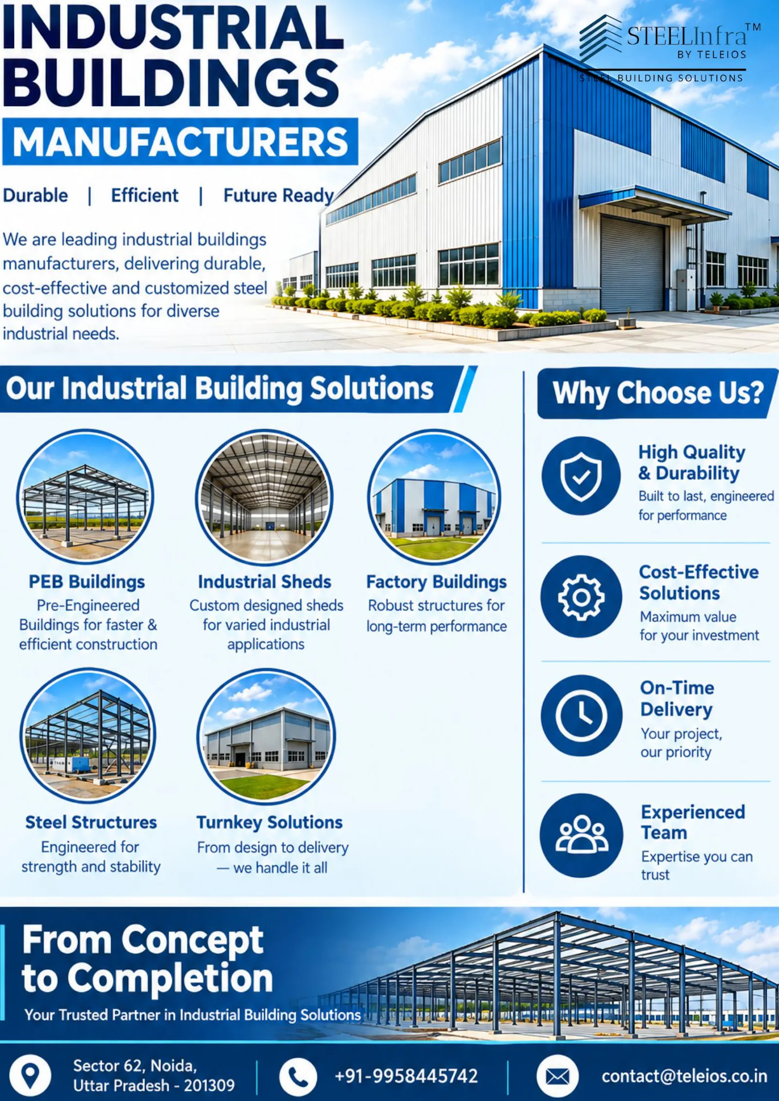 Industrial Building Manufacturers India screenshot 1