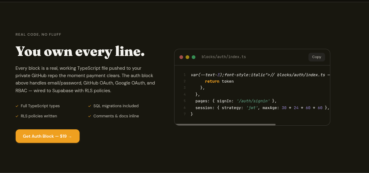 MarrowStack gallery image