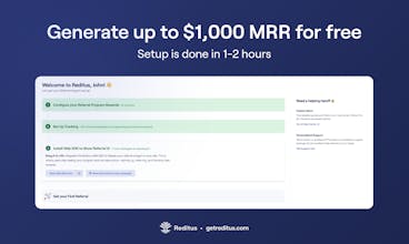 Reditus: Free In-app referral program gallery image