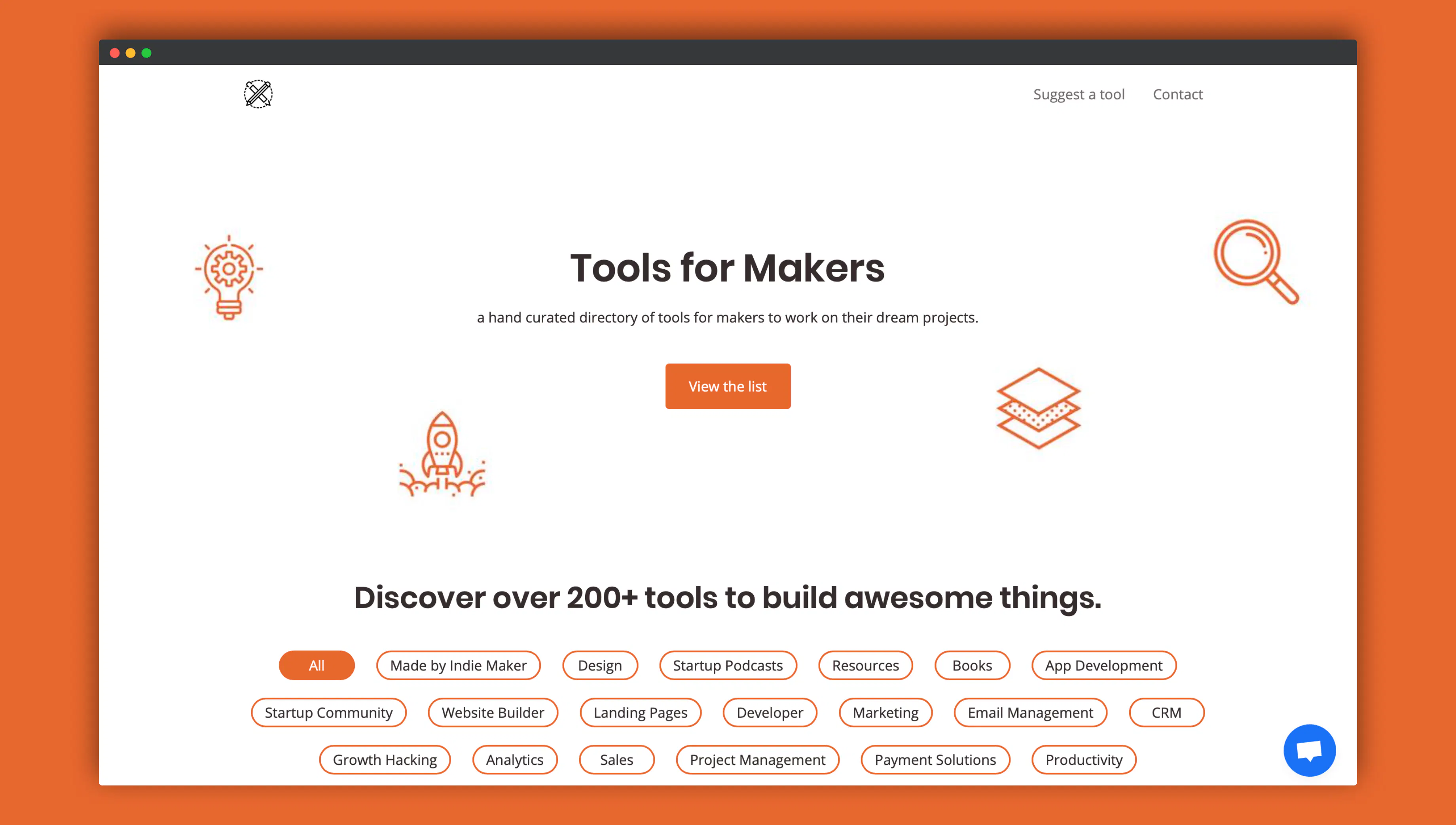 Tools for Makers: A hand-curated directory of tools for indie makers ...
