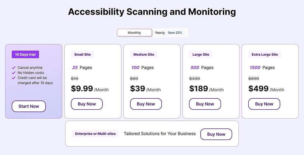 Skynet Accessibility Scanning&Monitoring gallery image