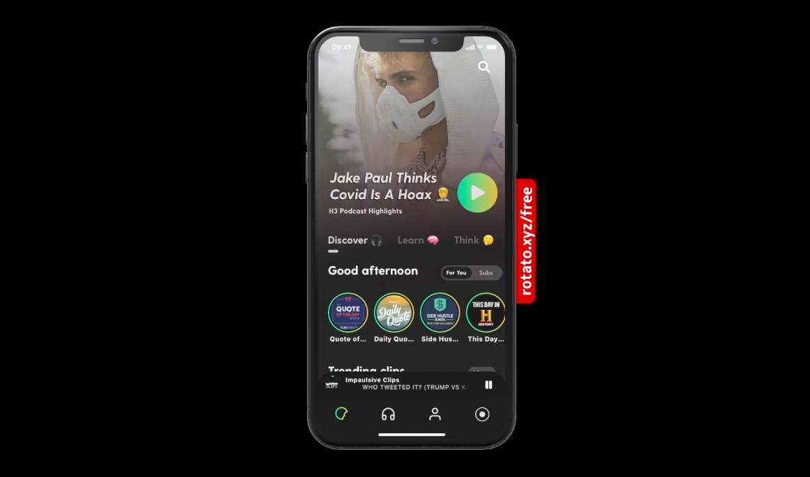 ProductHunt banner for @stockholm
