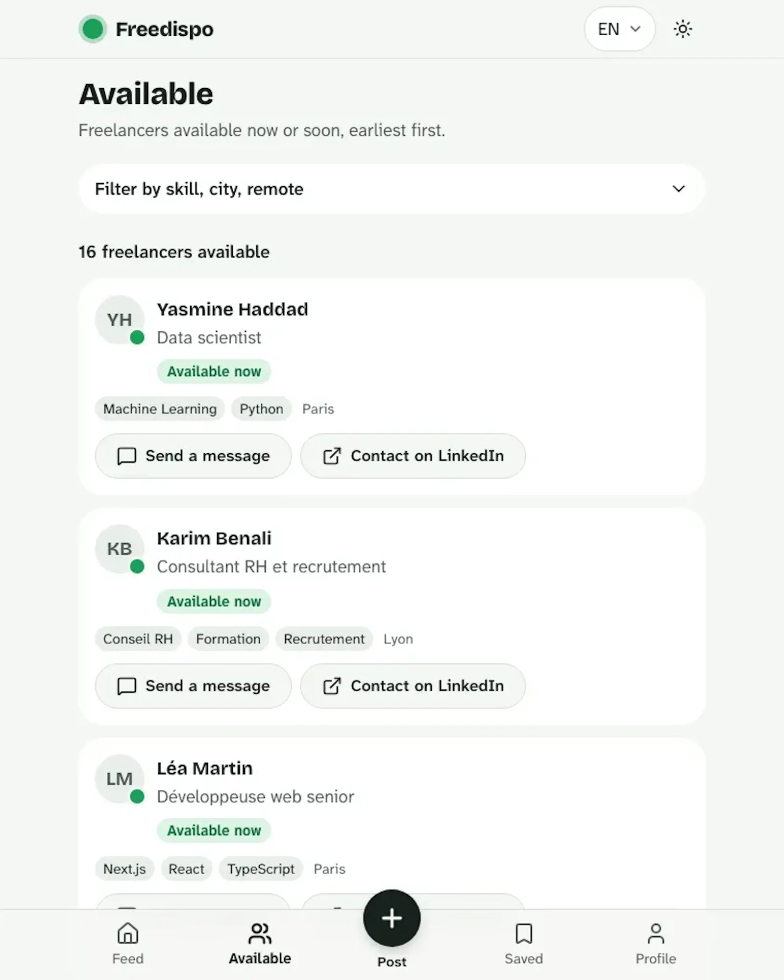 Freedispo screenshot 3