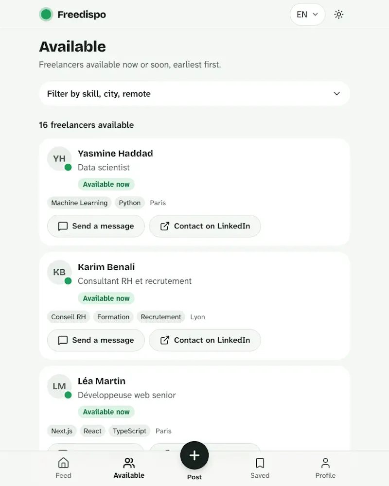 Freedispo screenshot 3