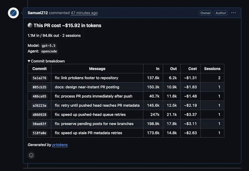 prtokens screenshot 2