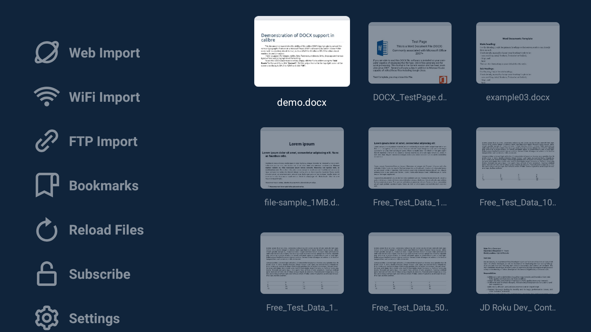 TV DocX Viewer gallery image