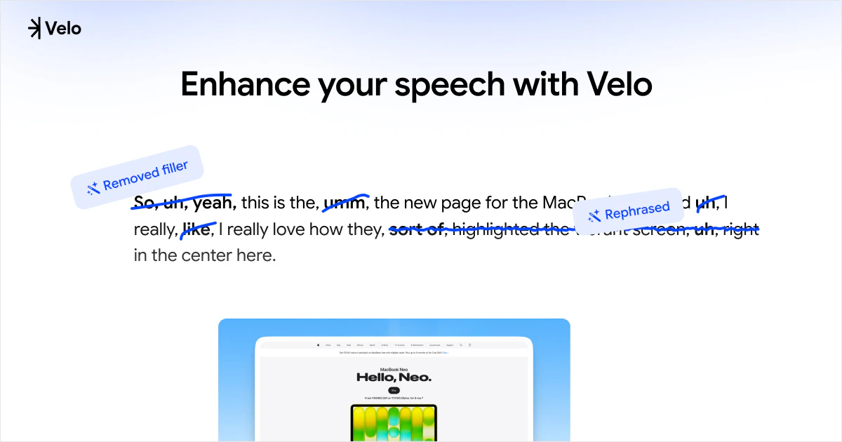 Velo 2.0 screenshot 4