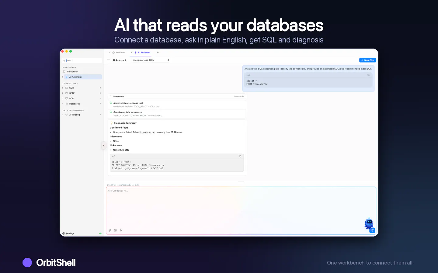 OrbitShell screenshot