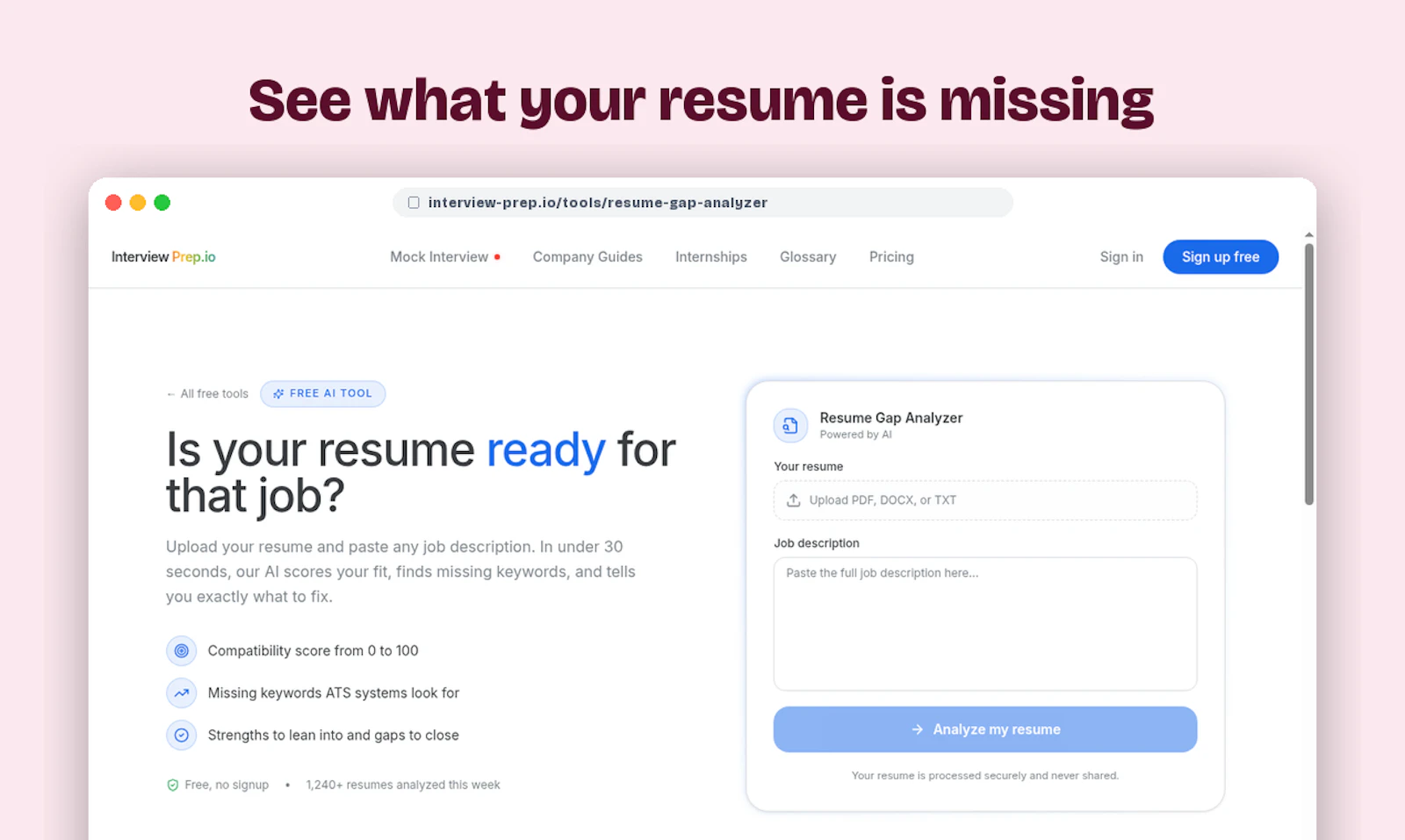 Interview Prep.io screenshot 5