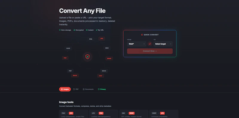 PrivConvert screenshot 2