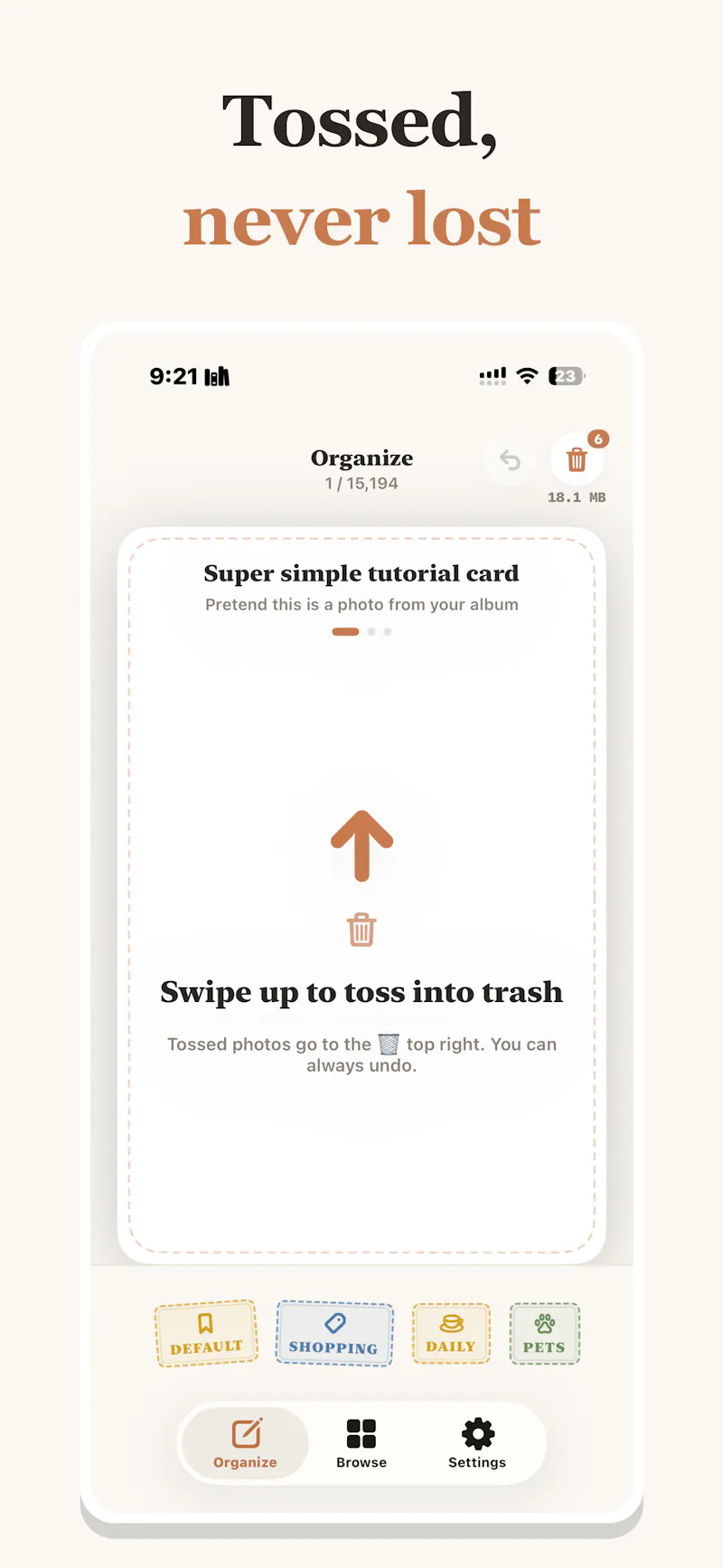 StampSwipe: Photo Cleaner screenshot 4