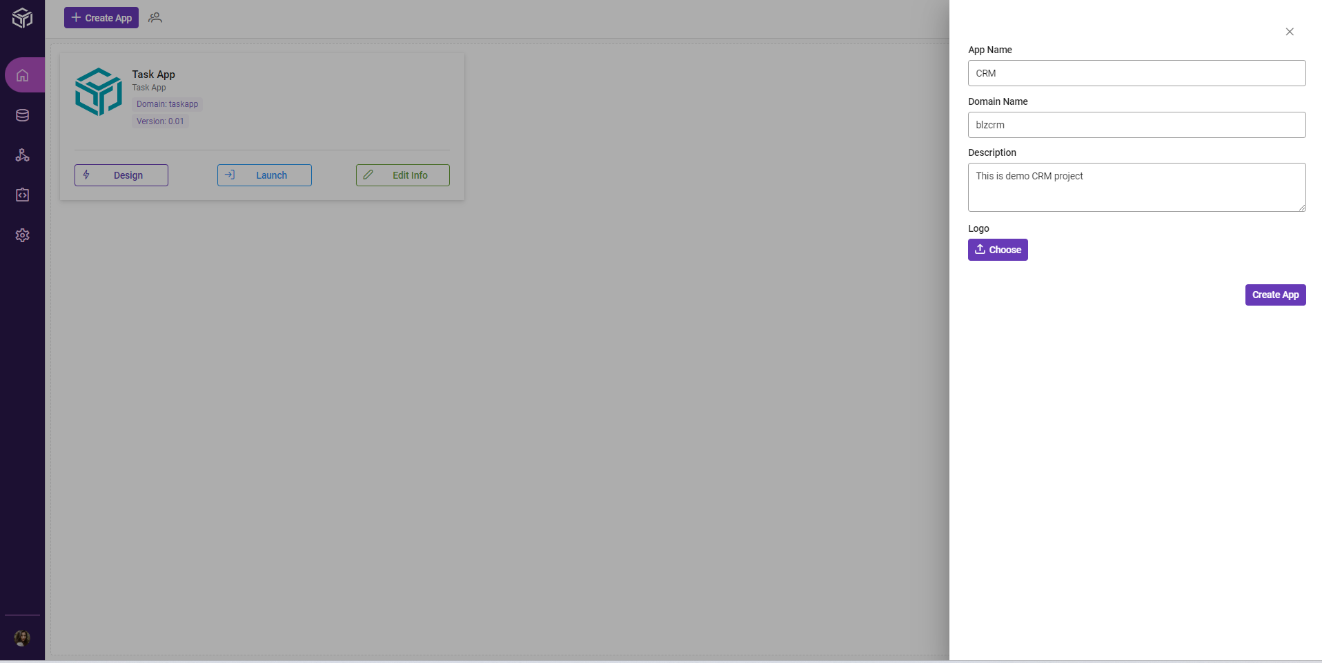 Plataforma Blazorly Application Builder media 1
