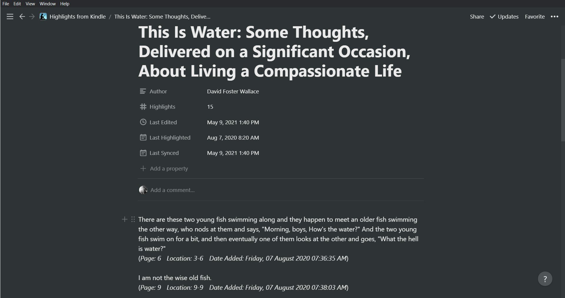 Kindle2Notion gallery image