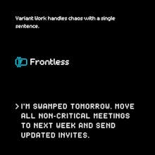 Frontless.app gallery image