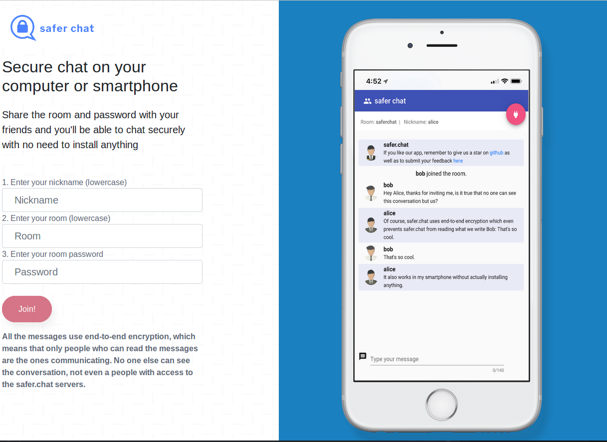 safer.chat gallery image