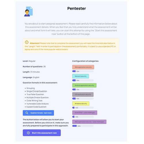 Média Évaluations des cyber-compétences - Évaluations pratiques des compétences pour la cybersécurité et l'embauche 1