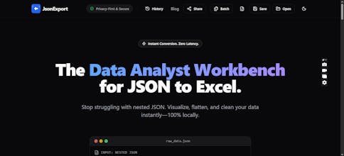 JsonExport gallery image