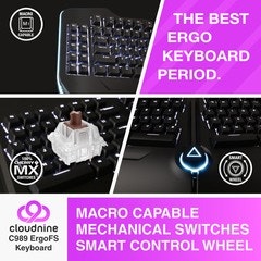 Cloud Nine C989 Ergonomic Split-Keyboard gallery image