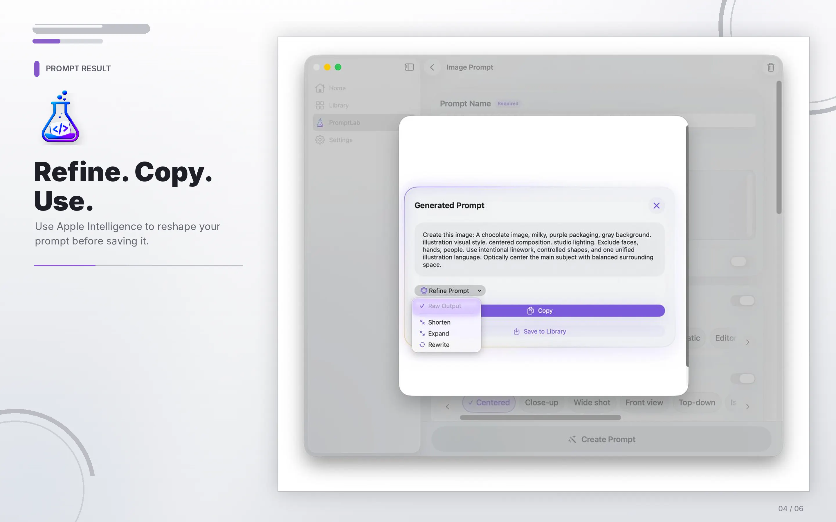 PromptNote — Prompt Library & PromptLab gallery image