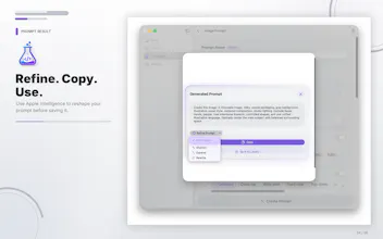 PromptNote — Prompt Library & PromptLab gallery image