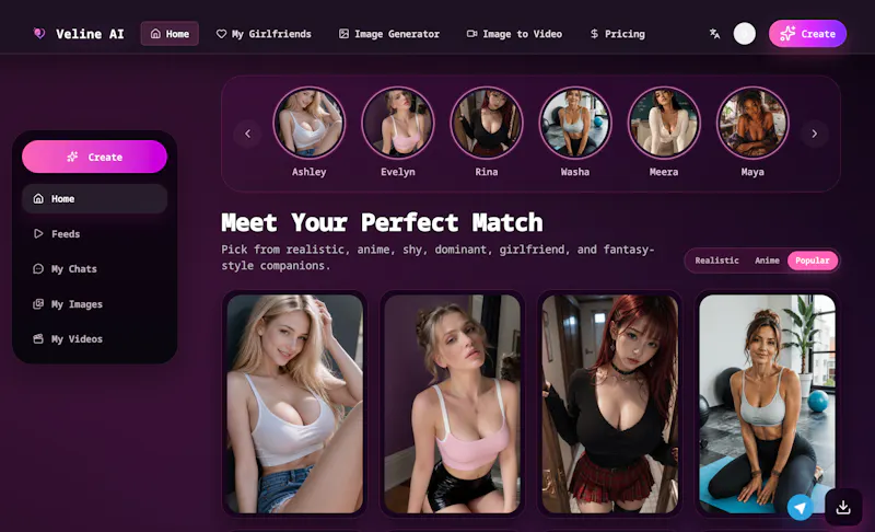 Veline AI screenshot 1