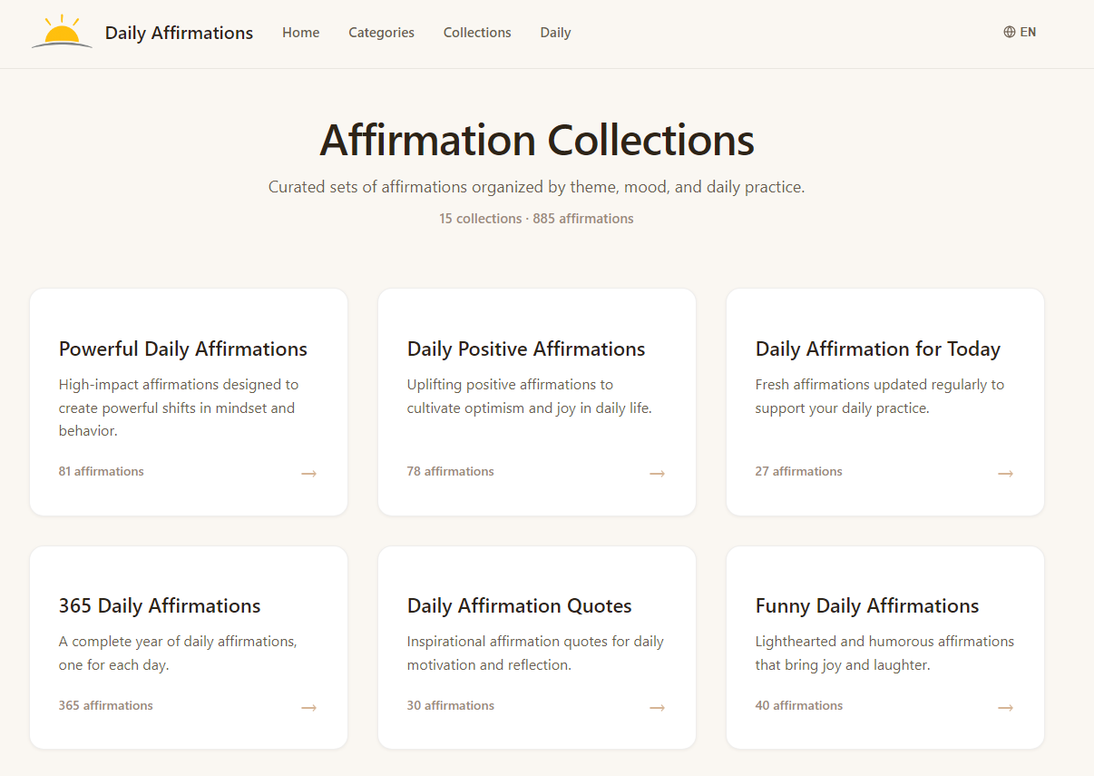 Daily Affirmations gallery image