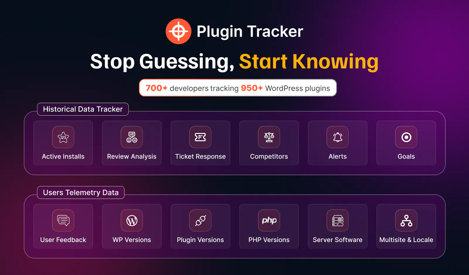 PluginTracker screenshot 1