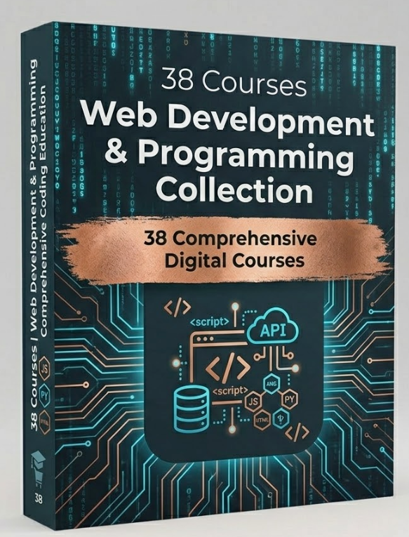 38 Web Development & Programming Courses - Product Hunt launch logo and brand identity